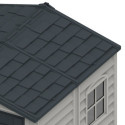 Abri de jardin en PVC 3,65m² Storemate + plancher - DURAMAX