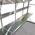 Etagère en aluminium 20x70cm pour serre de jardin Gampre