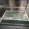 Etagère en aluminium 20x70cm pour serre de jardin Gampre