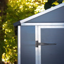Abri de jardin RUBICON 5,6m² en aluminium et polycarbonate - Palram