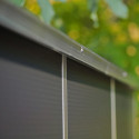 Abri de jardin RUBICON 5,6m² en aluminium et polycarbonate - Palram