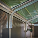 Abri de jardin RUBICON 5,6m² en aluminium et polycarbonate - Palram