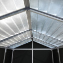 Abri de jardin RUBICON 5,6m² en aluminium et polycarbonate - Palram