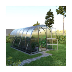 Serre de jardin 18m² en acier et panneaux de polycarbonate de 6mm - Klasika