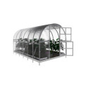 Serre de jardin 18m² en acier et panneaux de polycarbonate de 6mm - Klasika