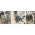 Serre de jardin 12m² Tube en acier et panneaux de polycarbonate de 4 mm - Klasika