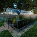 Serre de jardin 18m² Tube en acier et panneaux de polycarbonate de 6 mm - Klasika