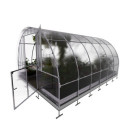 Serre de jardin 18m² Tube en acier et panneaux de polycarbonate de 6 mm - Klasika