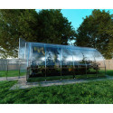 Serre de jardin 18m² Tube en acier et panneaux de polycarbonate de 6 mm - Klasika