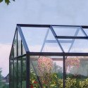 Serre de jardin 235x310cm Classique en alu et verre de protection solaire - BloomCabin