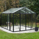 Serre de jardin 235x310cm Classique en alu et verre de protection solaire - BloomCabin