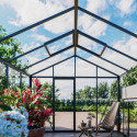Serre de jardin 310x459cm Classique en aluminium et verre de protection solaire - BloomCabin