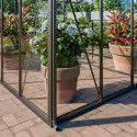 Serre de jardin 310x459cm Classique en aluminium et verre de protection solaire - BloomCabin
