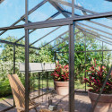 Serre de jardin 310x459cm Classique en aluminium et verre de protection solaire - BloomCabin