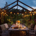Serre de jardin 310x459cm Classique en aluminium et verre de protection solaire - BloomCabin