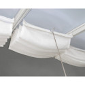 	Store en polyester blanc pour pergolas et toits de terrasse 300x730cm - Canopia by Palram