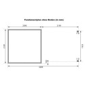 Abri de jardin en bois brut 19mm - acier gris - 4,45m² Jupiter 2A + appentis 235cm – Karibu