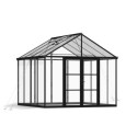 Serre en alu et polycarbonate transparent 9,3m² Aria - Canopia by Palram