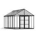 Serre en alu et polycarbonate transparent 14m² Aria - Canopia by Palram