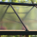 Serre en bois et polycarbonate transparent 8,6m² Natura - Canopia by Palram