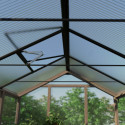 Serre en bois et polycarbonate transparent 12m² Natura - Canopia by Palram