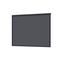 Store latéral anthracite 400cm avec textilène gris-foncé pour pergola bioclimatique en alu Ombrea VS