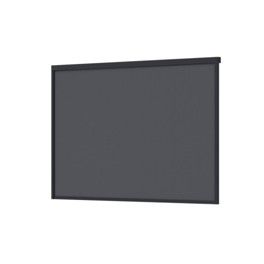 Store latéral anthracite 400cm avec textilène gris-foncé pour pergola bioclimatique en alu Ombrea VS