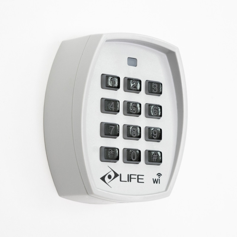Clavier à code sans fil compatible avec toutes les motorisations Life Home Integration
