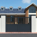 X-Metal Portails en aluminium Aluminium Anthracite