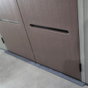 Abri de jardin HDPE Sunlife 9,5m² crème et marron + plancher - JOBU