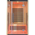 Sauna infrarouge LOIS 2 places en épicéa avec panneaux carbone 1900W et contrôleur wifi - Snö