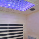 Sauna infrarouge LOIS 2 places en épicéa avec panneaux carbone 1900W et contrôleur wifi - Snö