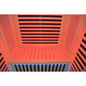 Sauna infrarouge LOIS 2 places en épicéa avec panneaux carbone 1900W et contrôleur wifi - Snö
