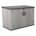 Coffre de jardin 2,06m² en PEHD imitation bois Lifetime - Habrita