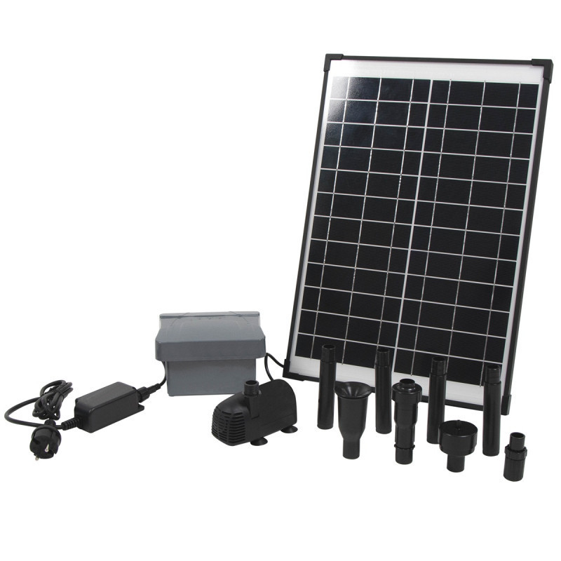 Pompe de bassin solaire SOLARMAX 1000 Accu - 1400L/h - Ubbink