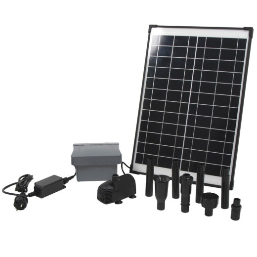 Pompe de bassin solaire SOLARMAX 1000 Accu - 1400L/h - Ubbink