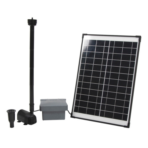 Pompe de bassin solaire SOLARMAX 600 Accu - 700L/h - Ubbink