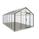 Serre de jardin R306H 13,62m² en aluminium et verre trempé ALULINE – ACD