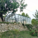 Serre de jardin R306H 13,62m² en aluminium et verre trempé ALULINE – ACD