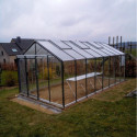 Serre de jardin R308H 18,15m² en aluminium et verre trempé ALULINE – ACD