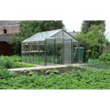 Serre de jardin S206H 16,91m² en aluminium et verre trempé ALULINE – ACD