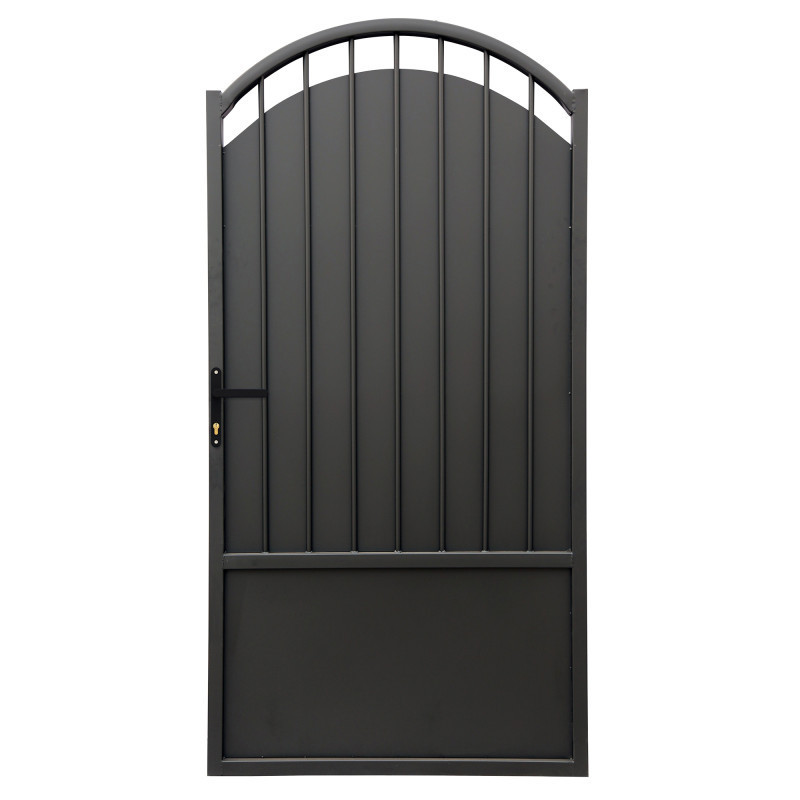 Portillon plein en fer 100x195cm DOMELIS - X-METAL