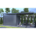 Abri de jardin Rheinfelden 108 avec appentis de 6,63m² - Vitavia