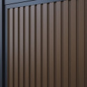 Abri de jardin 6m² en alu et bois composite pour pergola bioclimatique autoportée - Ombrea