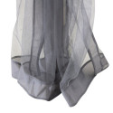 Set de moustiquaires en polyester gris pour tonnelle de jardin 300x300cm Pasu - Sunjoy
