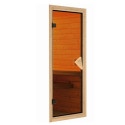 Sauna traditionnel d'angle - sans couronne - poêle Easy Bio ctrl externe - Amelia 2 - KARIBU