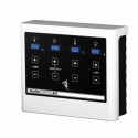 Sauna d'angle 2 à 3 places - 38mm - sans couronne - poêle Easy Bio ctrl externe - porte en verre clair - Yuma - KARIBU