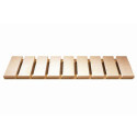 Sauna d'angle 2 à 3 places - 38mm - sans couronne - poêle Easy Bio ctrl externe - porte en verre clair - Yuma - KARIBU