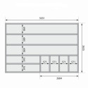 Sauna d'extérieur 6 à 8 places - parois 38mm - avec terrasse - poêle ctrl externe - Ares 3 - KARIBU