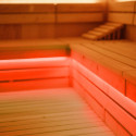 Extension - tube de 200cm - pour kit d’éclairage LED pour sauna – Karibu